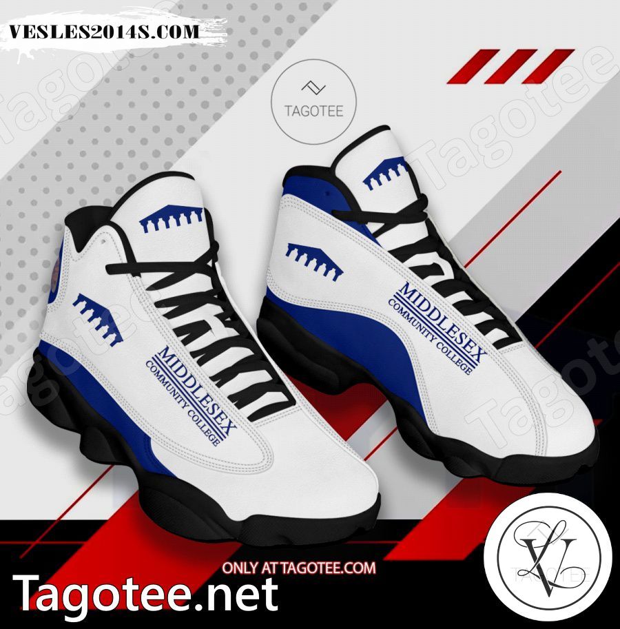 Middlesex-Community-College Logo Air Jordan 13 Shoes - BiShop a