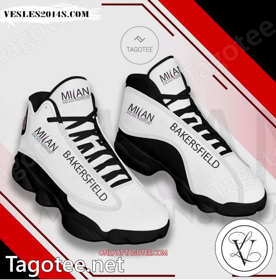Milan-Institute-Bakersfield Logo Air Jordan 13 Shoes - BiShop a
