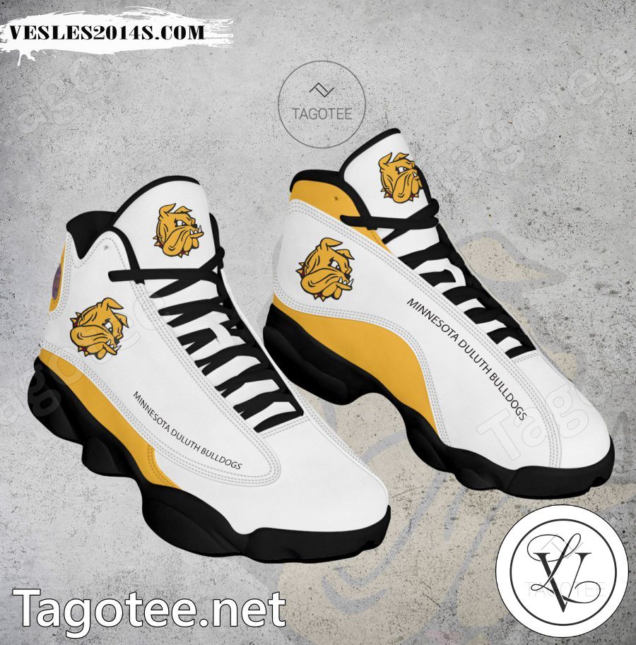 Minnesota Duluth Bulldogs Club Air Jordan 13 Shoes - BiShop-a