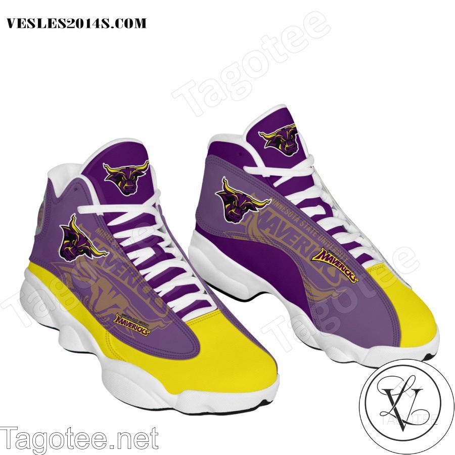 Minnesota State Mavericks Air Jordan 13 Shoes-a