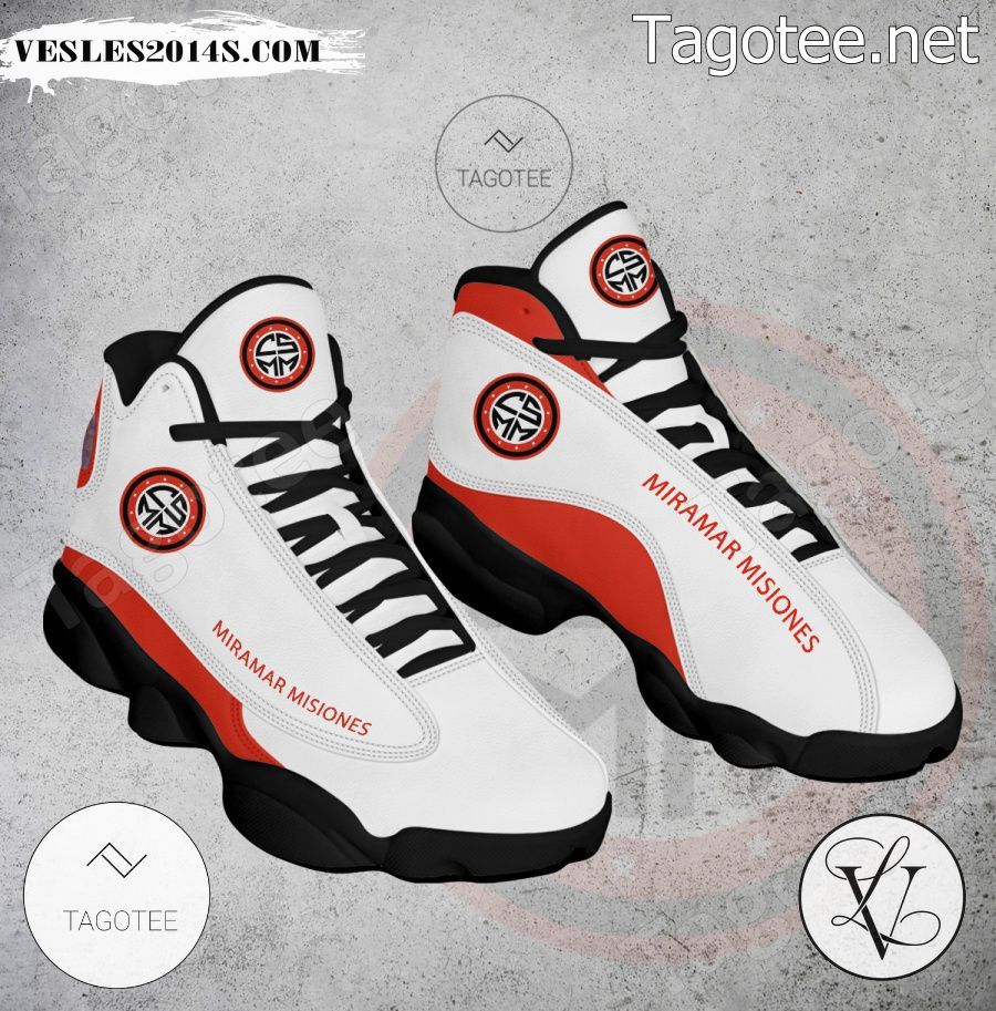 Miramar Misiones Logo Air Jordan 13 Shoes - EmonShop-a