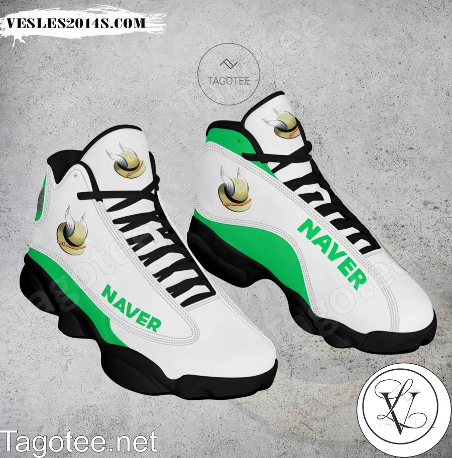Naver Korea Logo Air Jordan 13 Shoes - BiShop-a