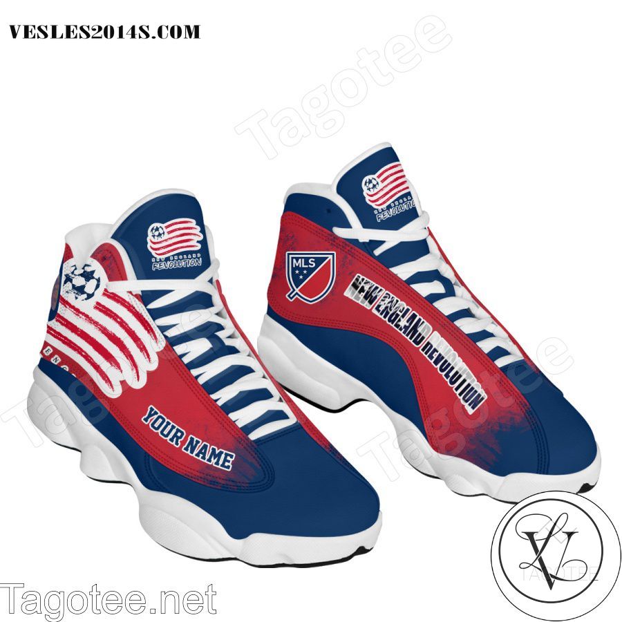 New England Revolution Air Jordan 13 Shoes-a