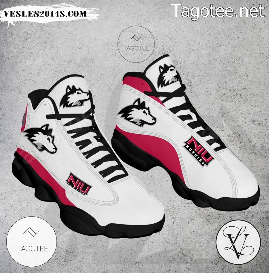 Northern Illinois NCAA Logo Air Jordan 13 Shoes - BiShop-a