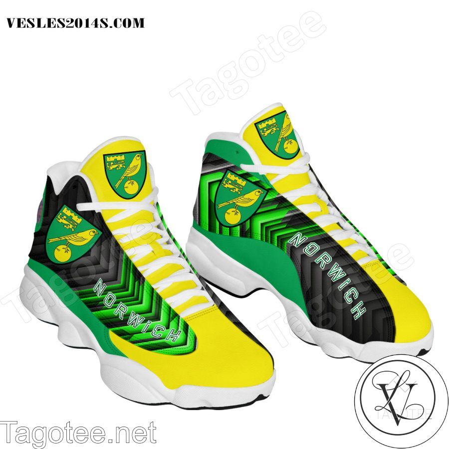 Norwich City Air Jordan 13 Shoes-a