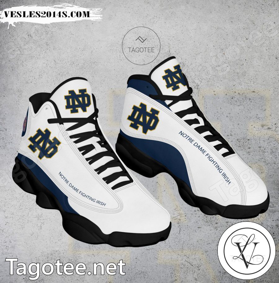 Notre Dame Fighting Irish Club Air Jordan 13 Shoes - BiShop-a
