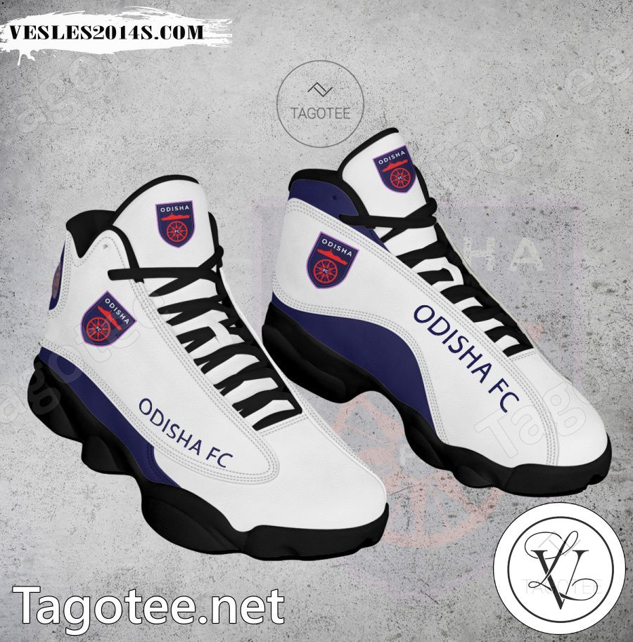 Odisha FC Logo Air Jordan 13 Shoes - EmonShop-a