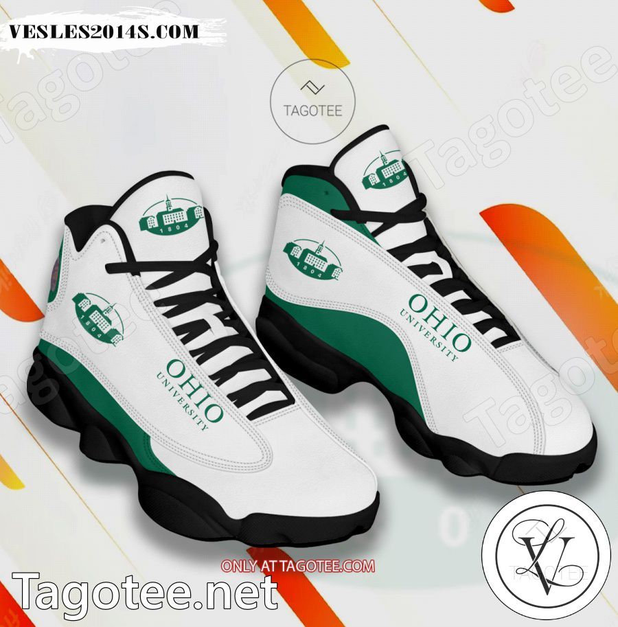 Ohio-University Logo Air Jordan 13 Shoes - BiShop a