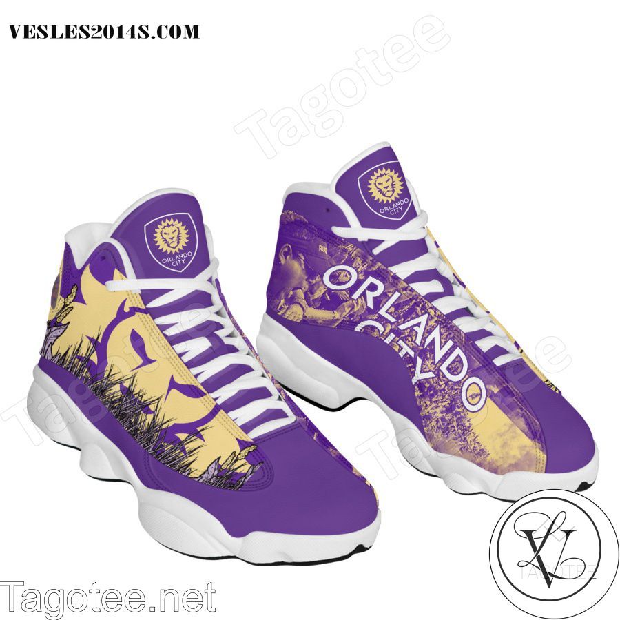Orlando City SC Air Jordan 13 Shoes-a