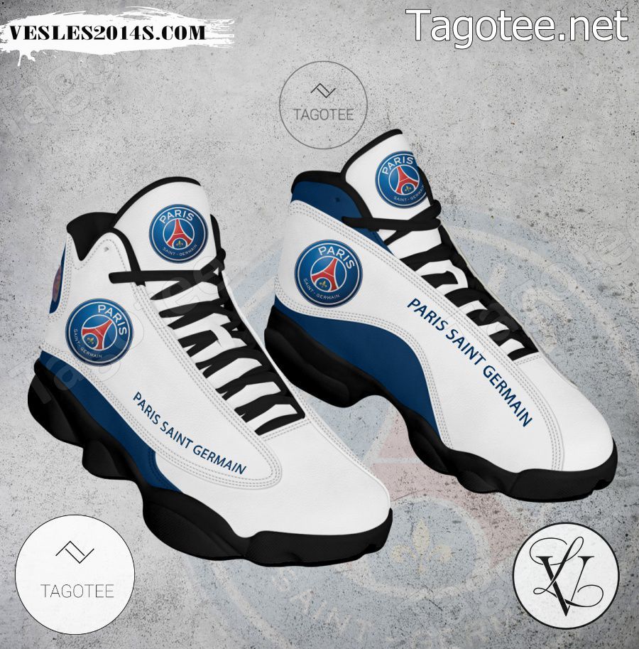 Paris Saint Germain Logo Air Jordan 13 Shoes - BiShop-a