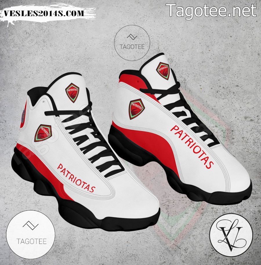 Patriotas Boyaca Logo Air Jordan 13 Shoes - EmonShop-a