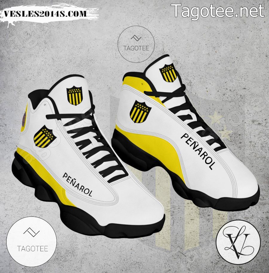 Penarol Logo Air Jordan 13 Shoes - EmonShop-a