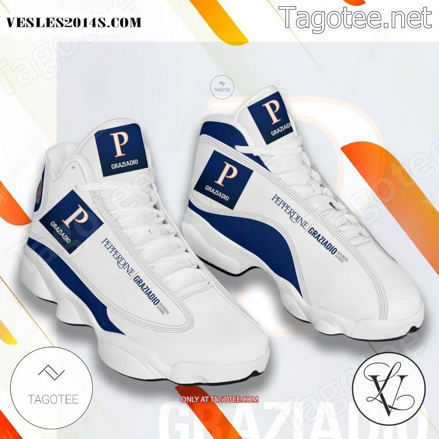 Pepperdine-Graziadio-Business-School Logo Air Jordan 13 Shoes - EmonShop a