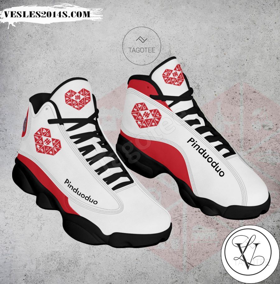 Pinduoduo Logo Air Jordan 13 Shoes - MiuShop-a