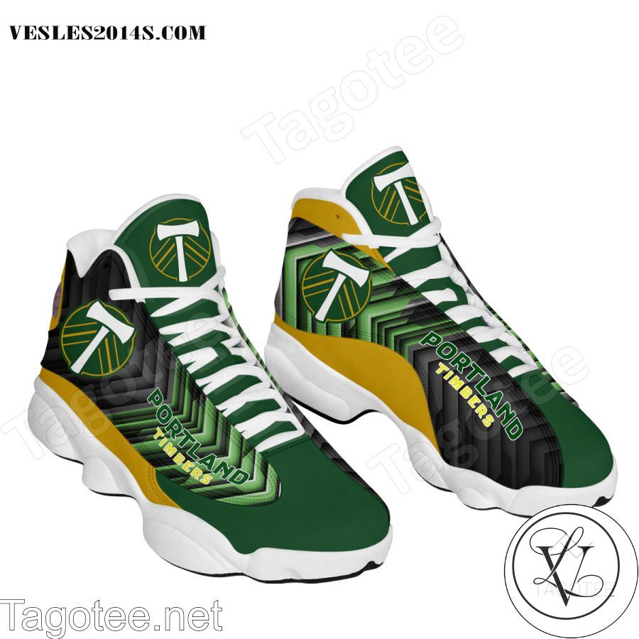 Portland Timbers Air Jordan 13 Shoes-a