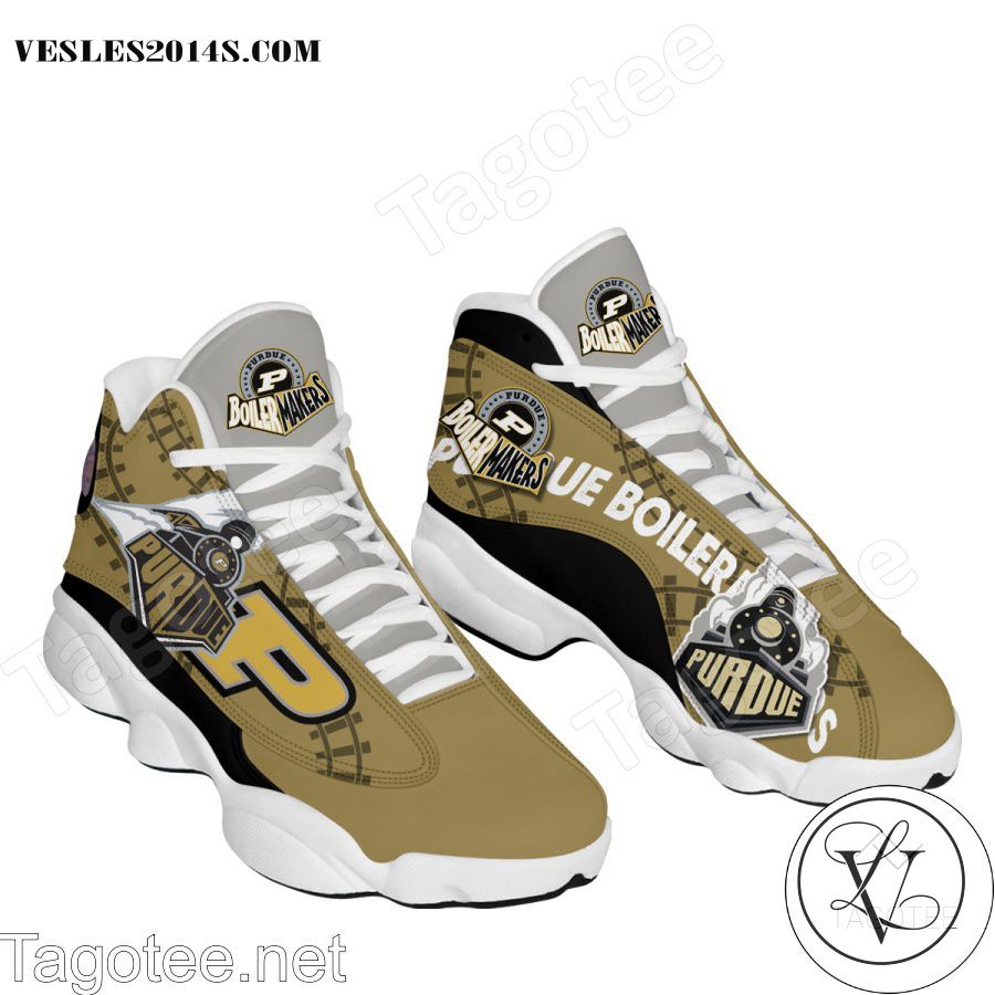 Purdue Boilermakers Air Jordan 13 Shoes-a