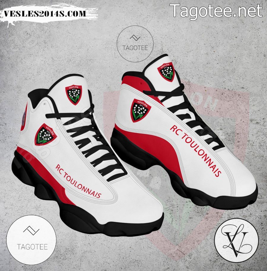 RC Toulonnais Logo Air Jordan 13 Shoes - EmonShop-a