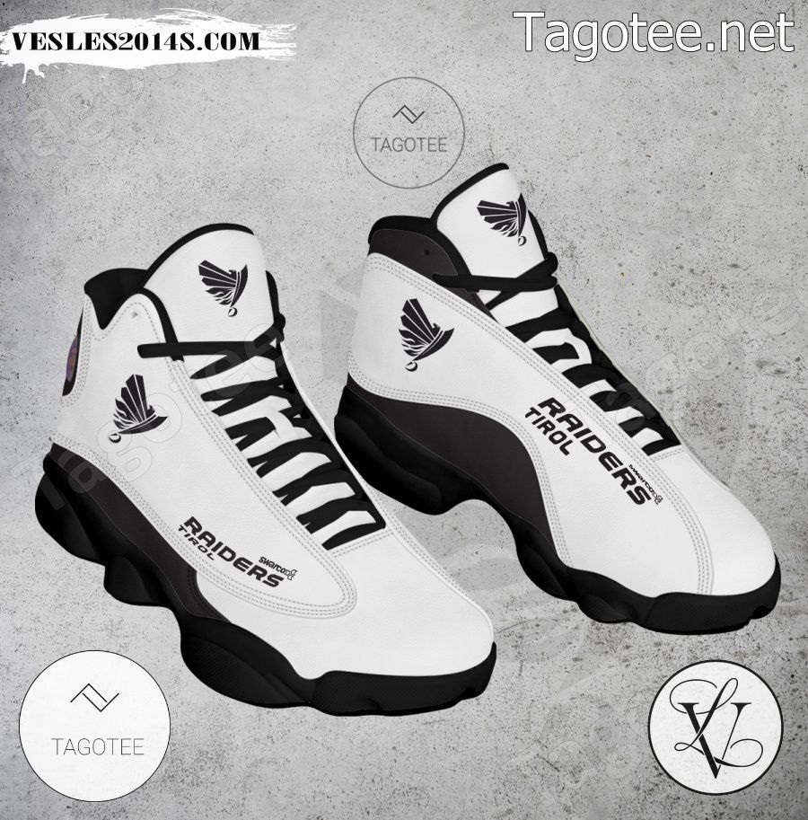 Raiders Tirol Logo Air Jordan 13 Shoes - EmonShop-a