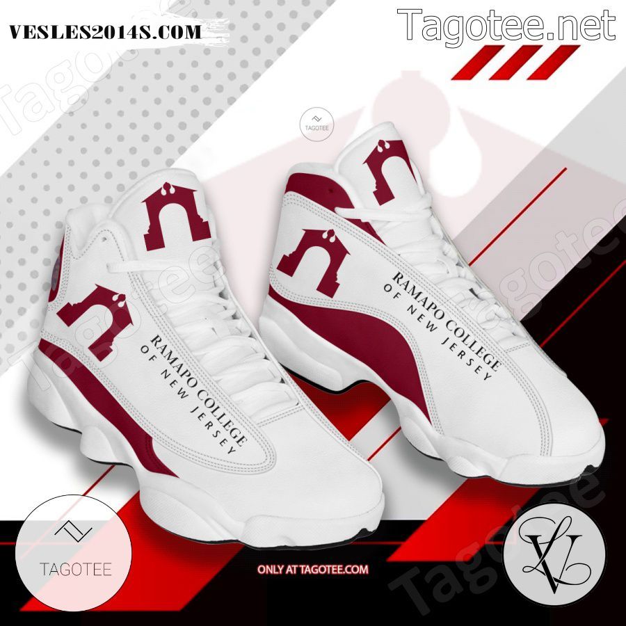 Ramapo-College-of-New-Jersey Logo Air Jordan 13 Shoes - EmonShop a