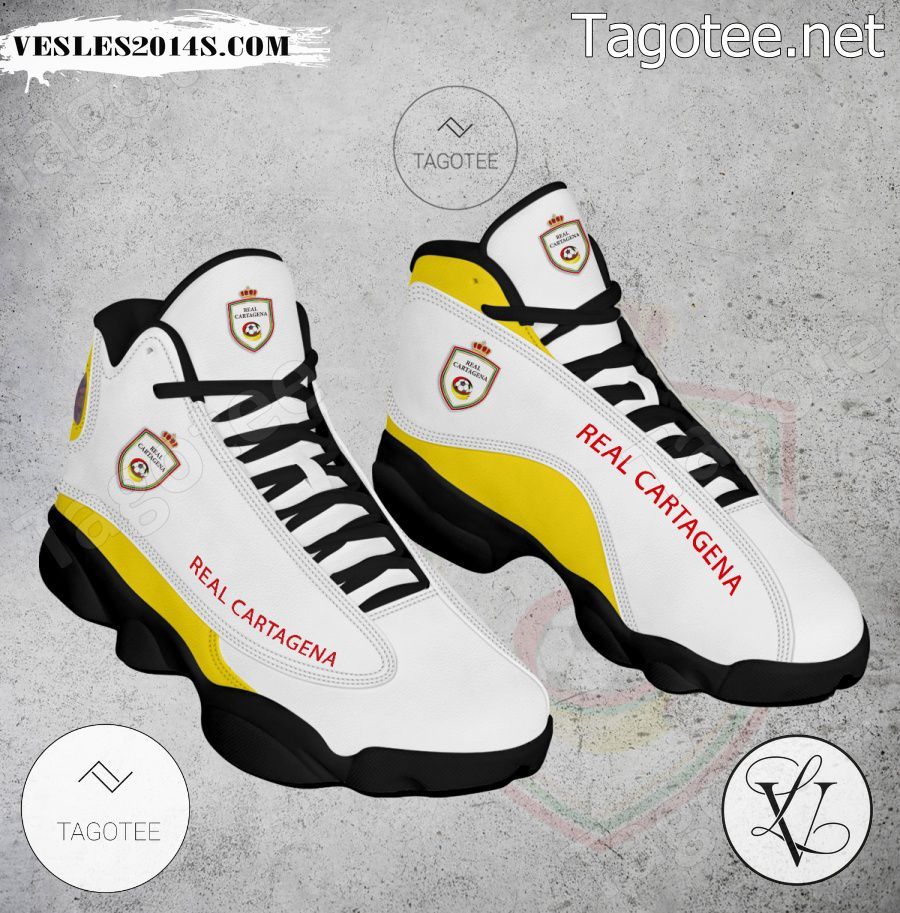 Real Cartagena Logo Air Jordan 13 Shoes - EmonShop-a
