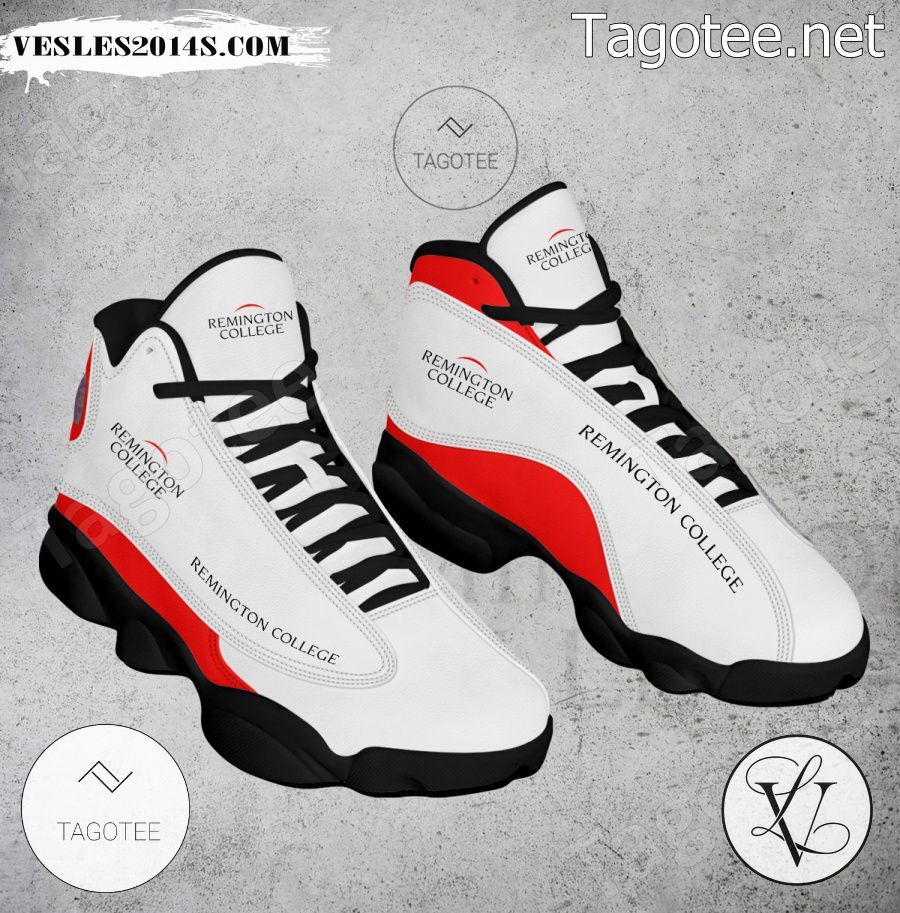 Remington College Logo Air Jordan 13 Shoes - EmonShop-a