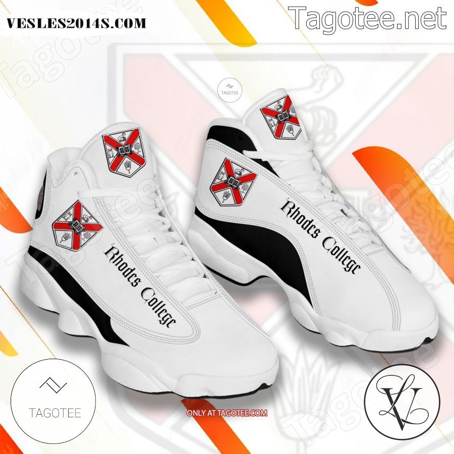 Rhodes-College Logo Air Jordan 13 Shoes - EmonShop a