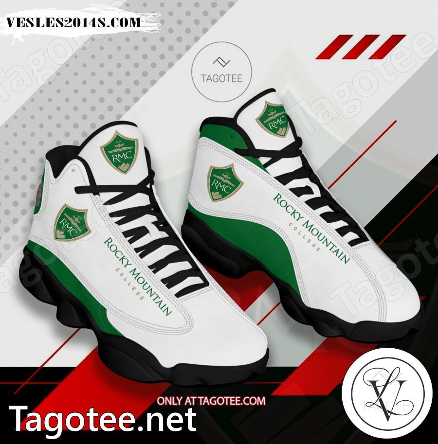 Rocky-Mountain-College Logo Air Jordan 13 Shoes - BiShop a