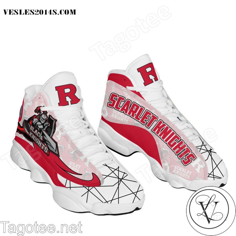 Rutgers Scarlet Knights Air Jordan 13 Shoes-a