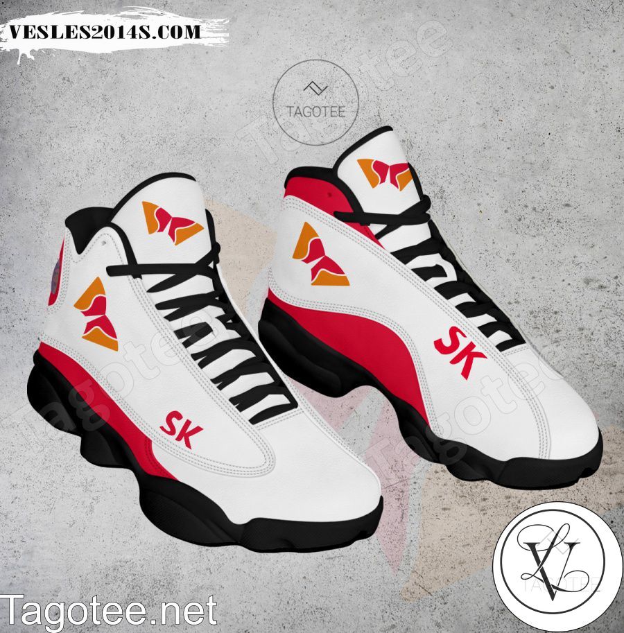 SK Group Logo Air Jordan 13 Shoes - BiShop-a