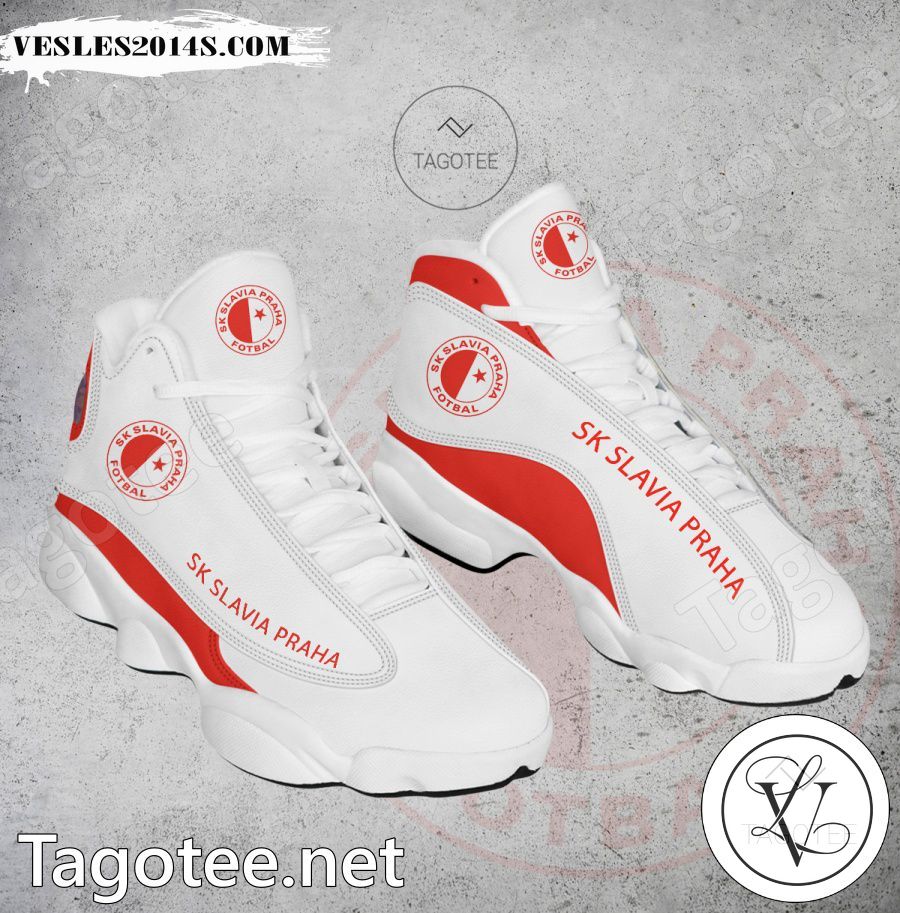 SK Slavia Praha Logo Air Jordan 13 Shoes SK Slavia Praha Logo Air Jordan 13 Shoes