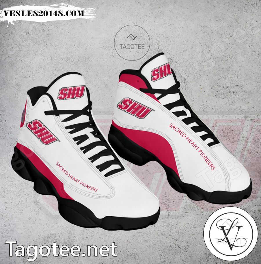 Sacred Heart Pioneers Club Air Jordan 13 Shoes - BiShop-a