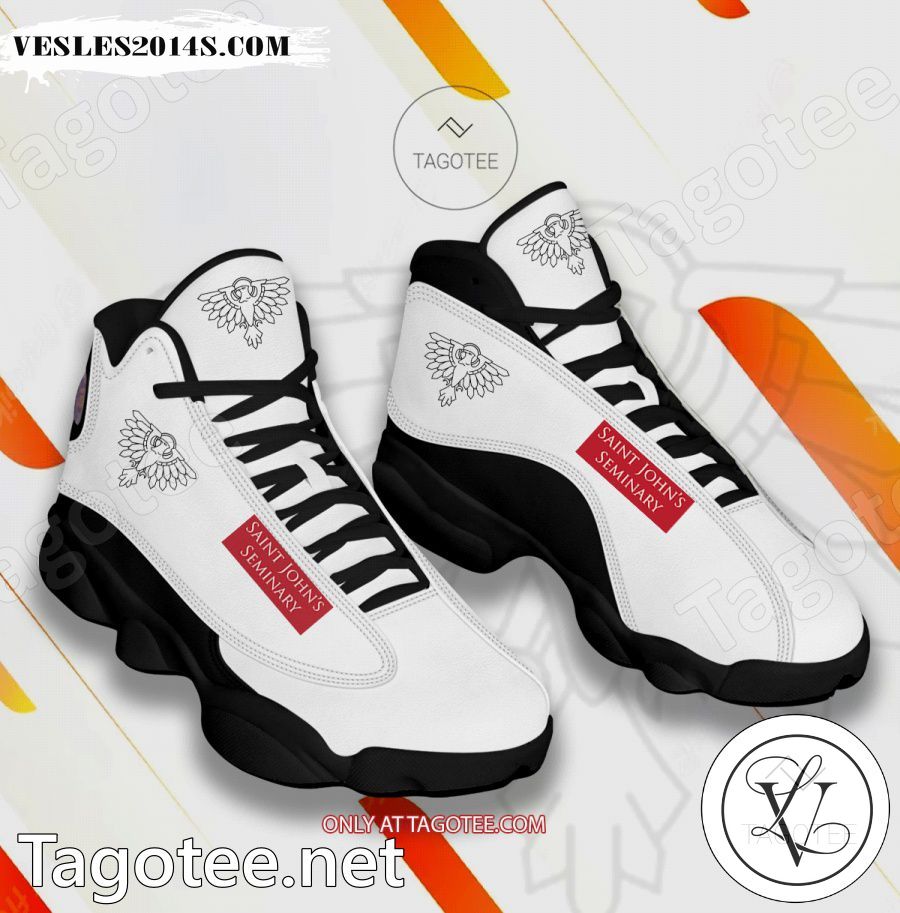 Saint-John's-Seminary Logo Air Jordan 13 Shoes - BiShop a