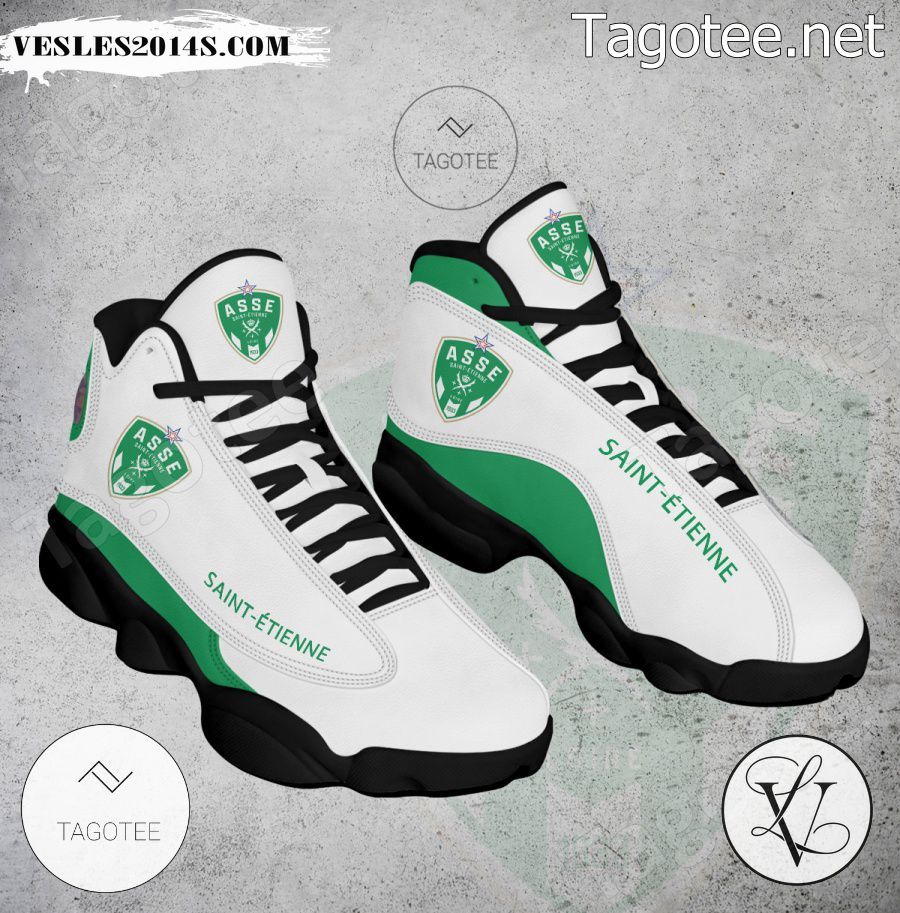 Saint-Étienne Logo Air Jordan 13 Shoes - BiShop-a