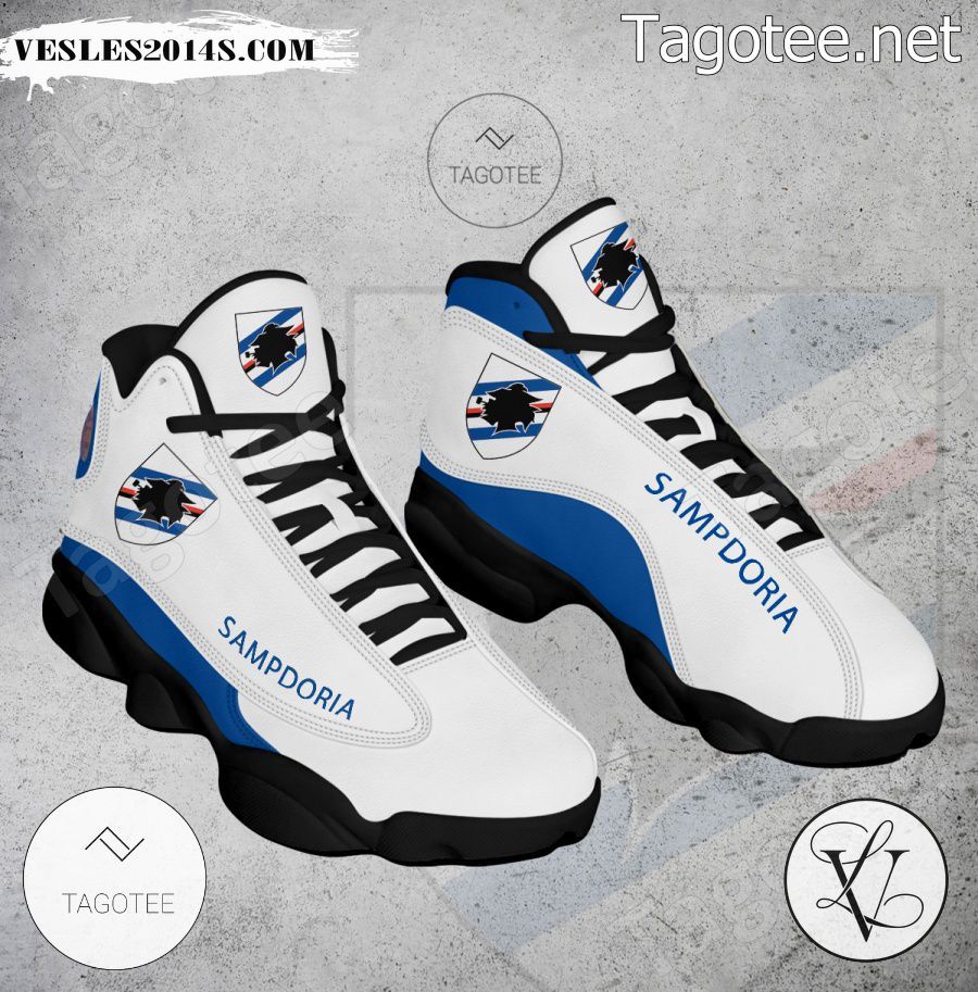 Sampdoria Logo Air Jordan 13 Shoes - BiShop-a
