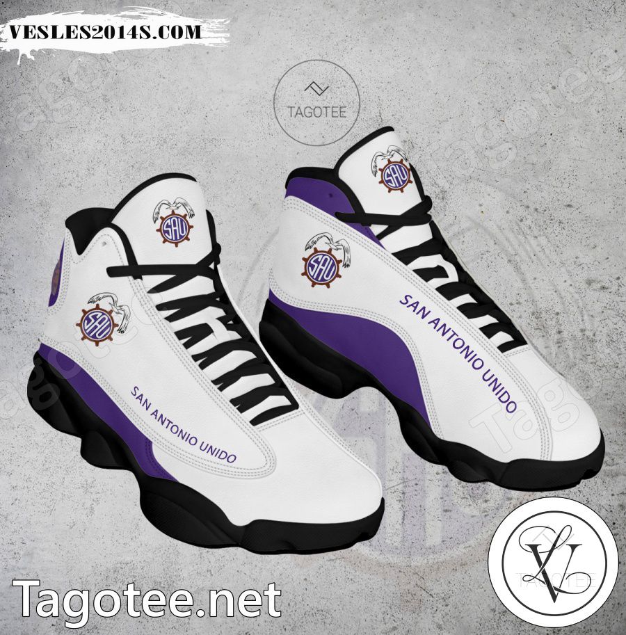 San Antonio Unido Logo Air Jordan 13 Shoes - EmonShop-a