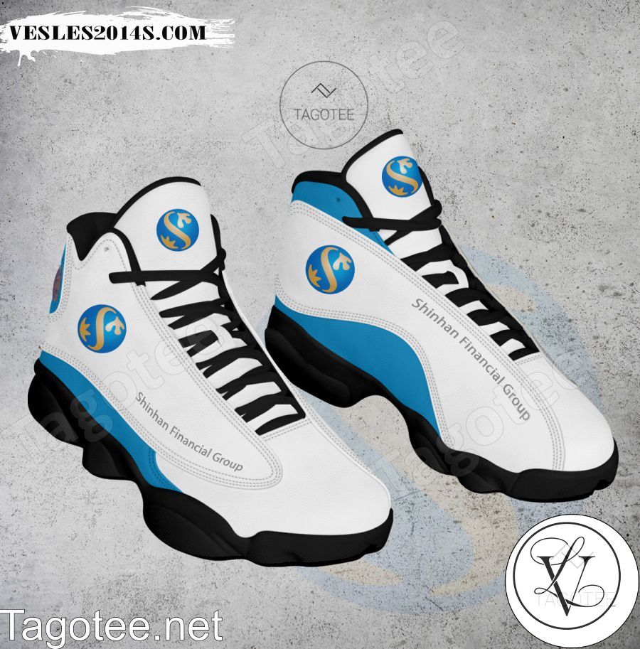 Shinhan Financial Group Logo Air Jordan 13 Shoes - BiShop-a