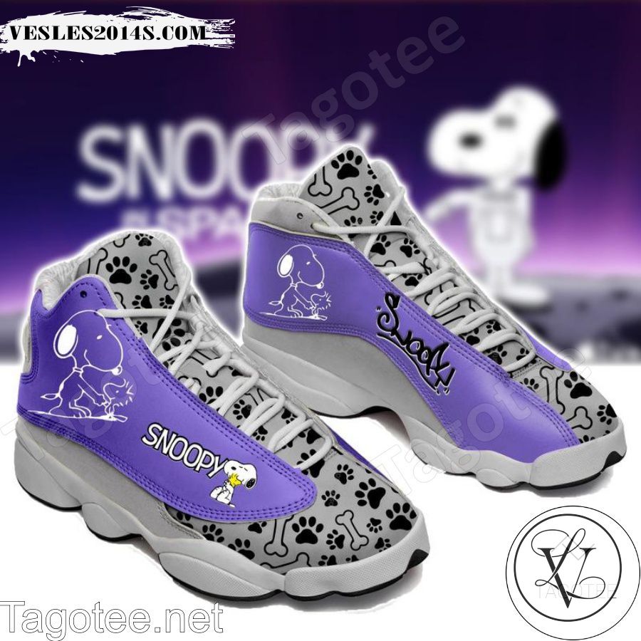Snoopy Purple Air Jordan 13 Shoes Snoopy Purple Air Jordan 13 Shoes
