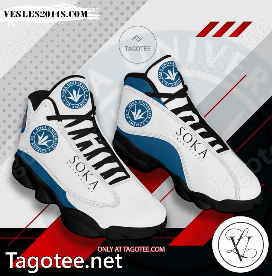 Soka-University-of-America Logo Air Jordan 13 Shoes - BiShop a