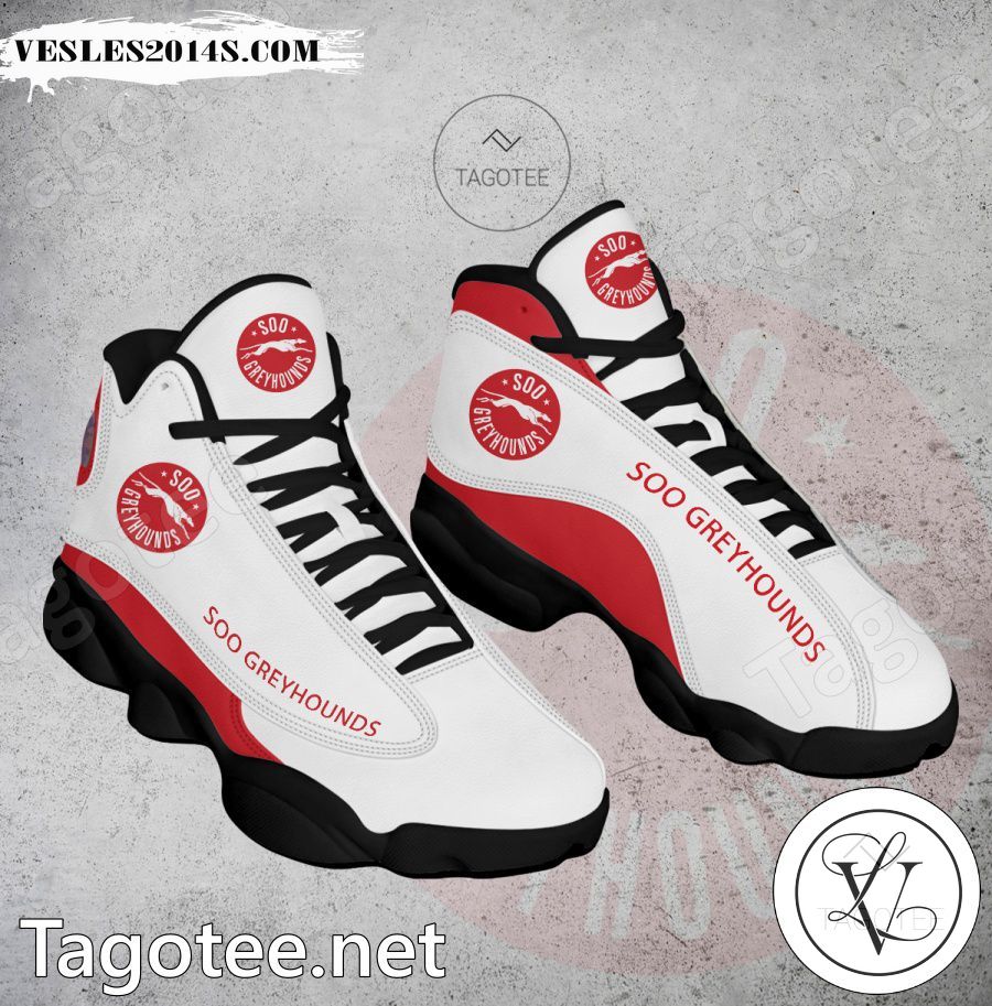 Soo Greyhounds Club Air Jordan 13 Shoes - EmonShop-a