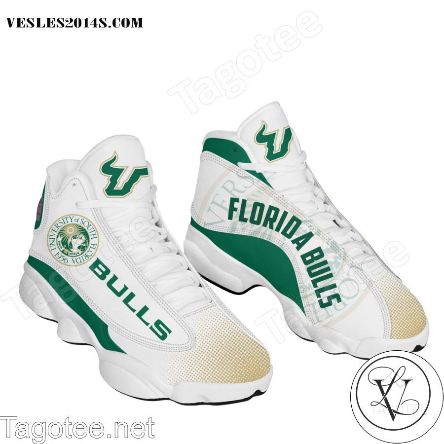 South Florida Bulls Air Jordan 13 Shoes-a