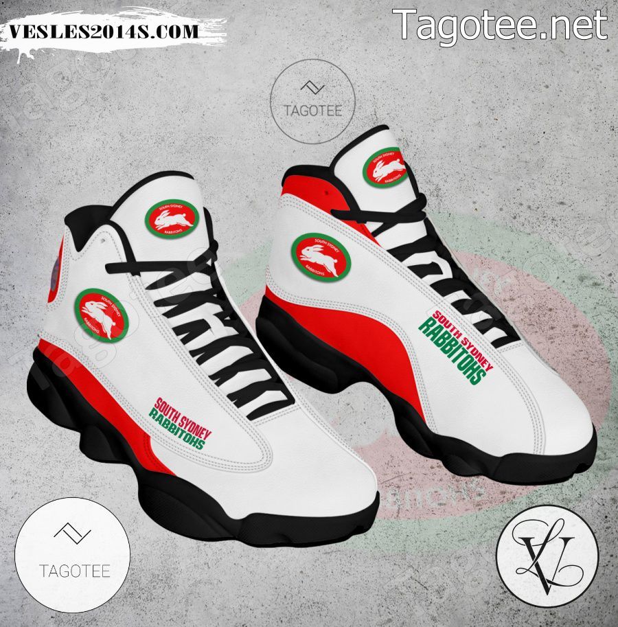 South Sydney Rabbitohs Logo Air Jordan 13 Shoes - EmonShop-a