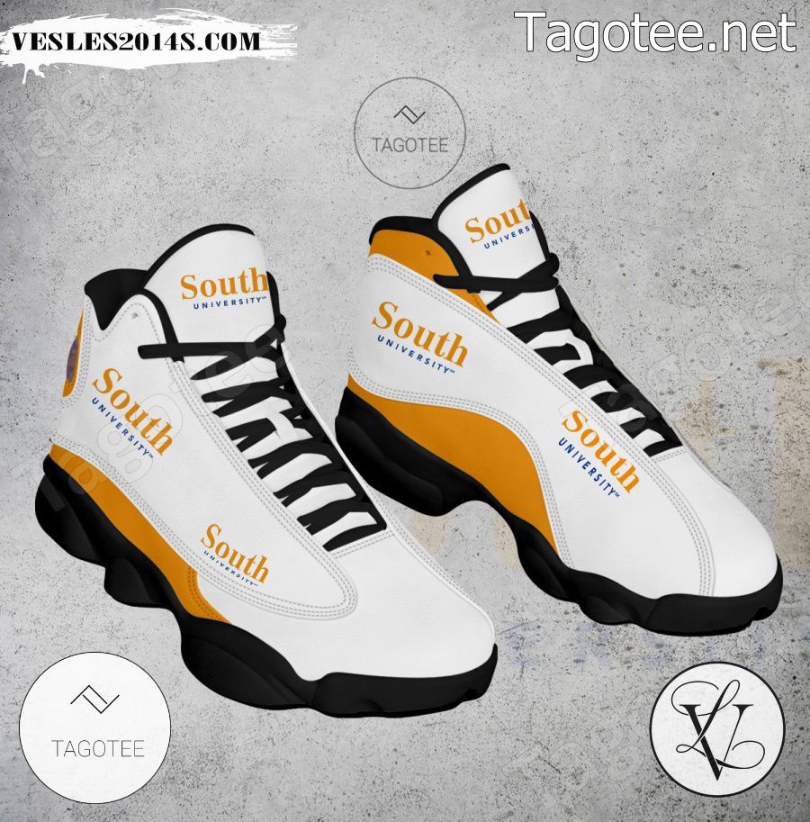 South University Logo Air Jordan 13 Shoes - EmonShop-a