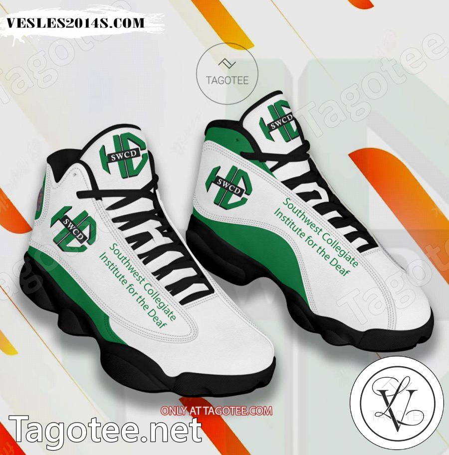 Southwest-Collegiate-Institute-for-the-Deaf Logo Air Jordan 13 Shoes - BiShop a