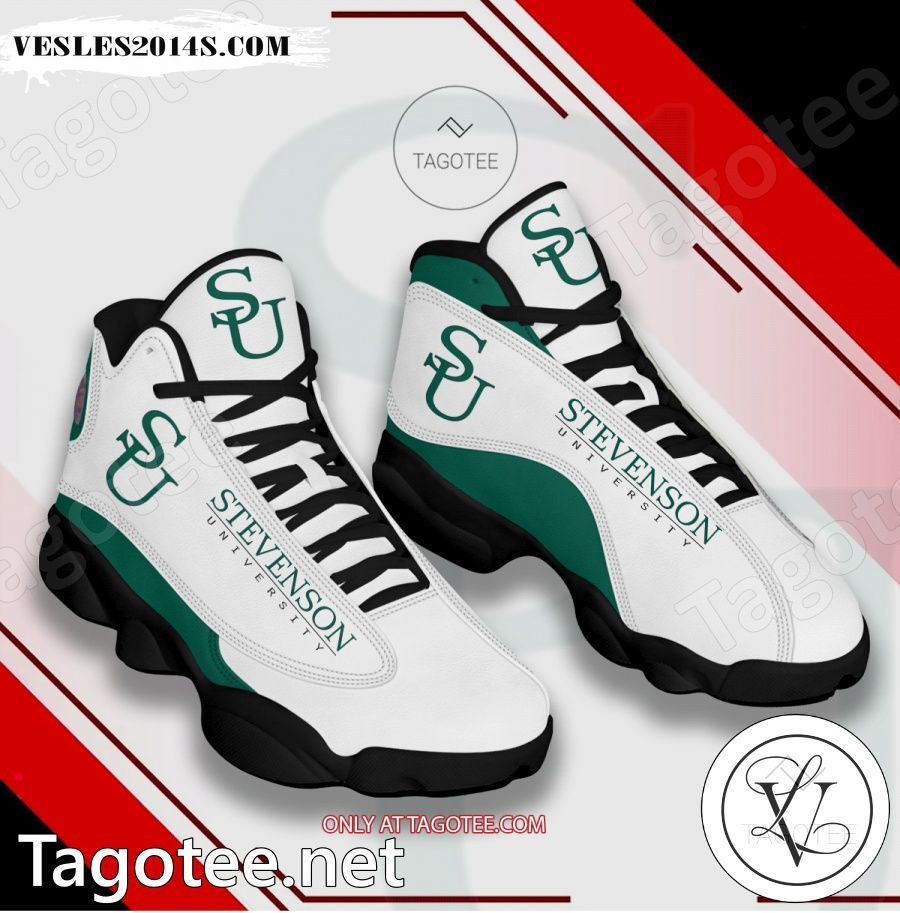 Stevenson-University Logo Air Jordan 13 Shoes - BiShop a