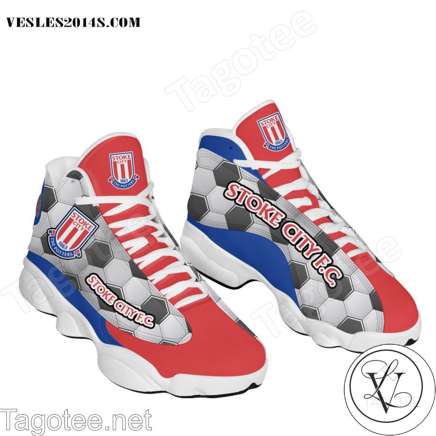 Stoke City Air Jordan 13 Shoes-a