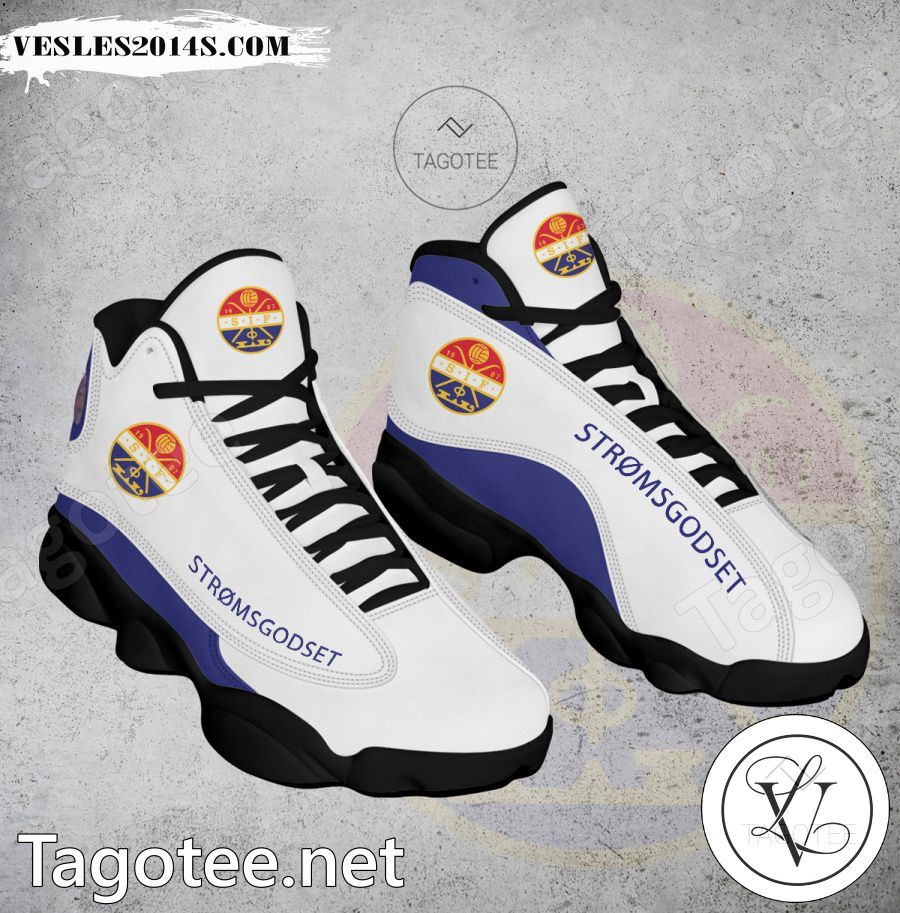 Stromsgodset IF Logo Air Jordan 13 Shoes - EmonShop-a