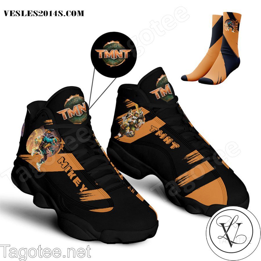 TMNT Teenage Mutant Ninja Turtles Mikey Air Jordan 13 Shoes TMNT Teenage Mutant Ninja Turtles Mikey Air Jordan 13 Shoes