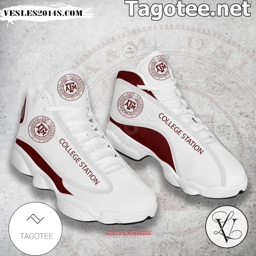 Texas-A-&-M-University-College-Station Air Jordan 13 Shoes - BiShop a