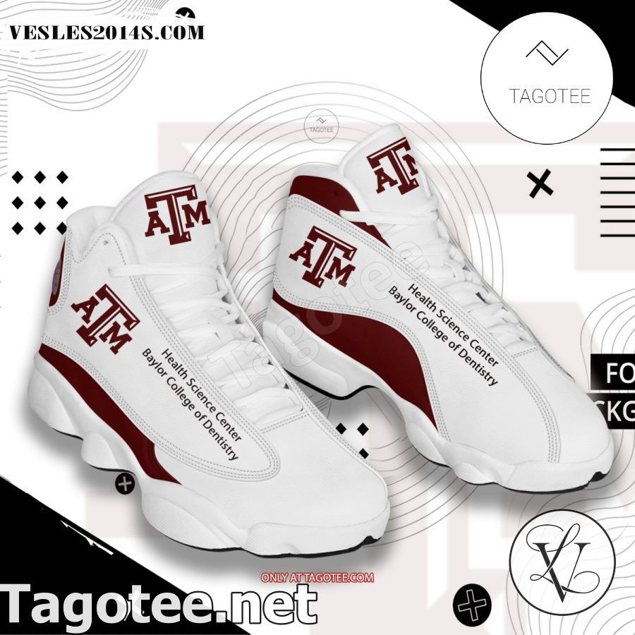 Texas-AM-University-Health-Science-Center-Baylor-College-of-Dentistry-Air-Jordan-13-Shoes-1