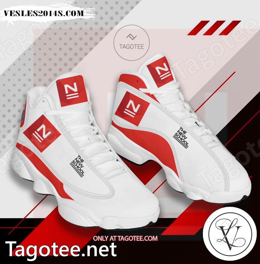 The New School Logo Air Jordan 13 Shoes The New School Logo Air Jordan 13 Shoes